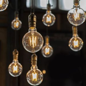 LED крушка 12W E27 G125 6500K филамент VT-2143 V-TAC | AVStore