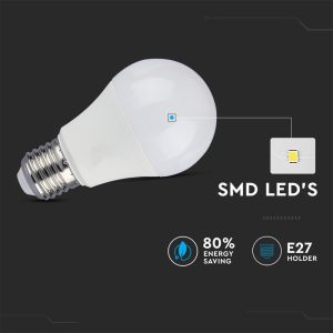 LED крушка 11W E27 6400K микровълнов сензор VT-2211 V-TAC | AVStore
