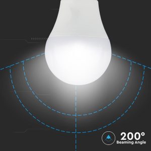 LED крушка 11W E27 6400K микровълнов сензор VT-2211 V-TAC | AVStore