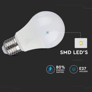 LED крушка 9W E27 6400K VT-2011 V-TAC | AVStore