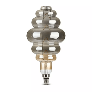 LED крушка 8W E27 филамент сиво опушена VT-2169 V-TAC | AVStore