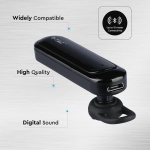 Bluetooth слушалка с микро USB зареждане Wireless Headset VT-6800 V-TAC черна | AVStore