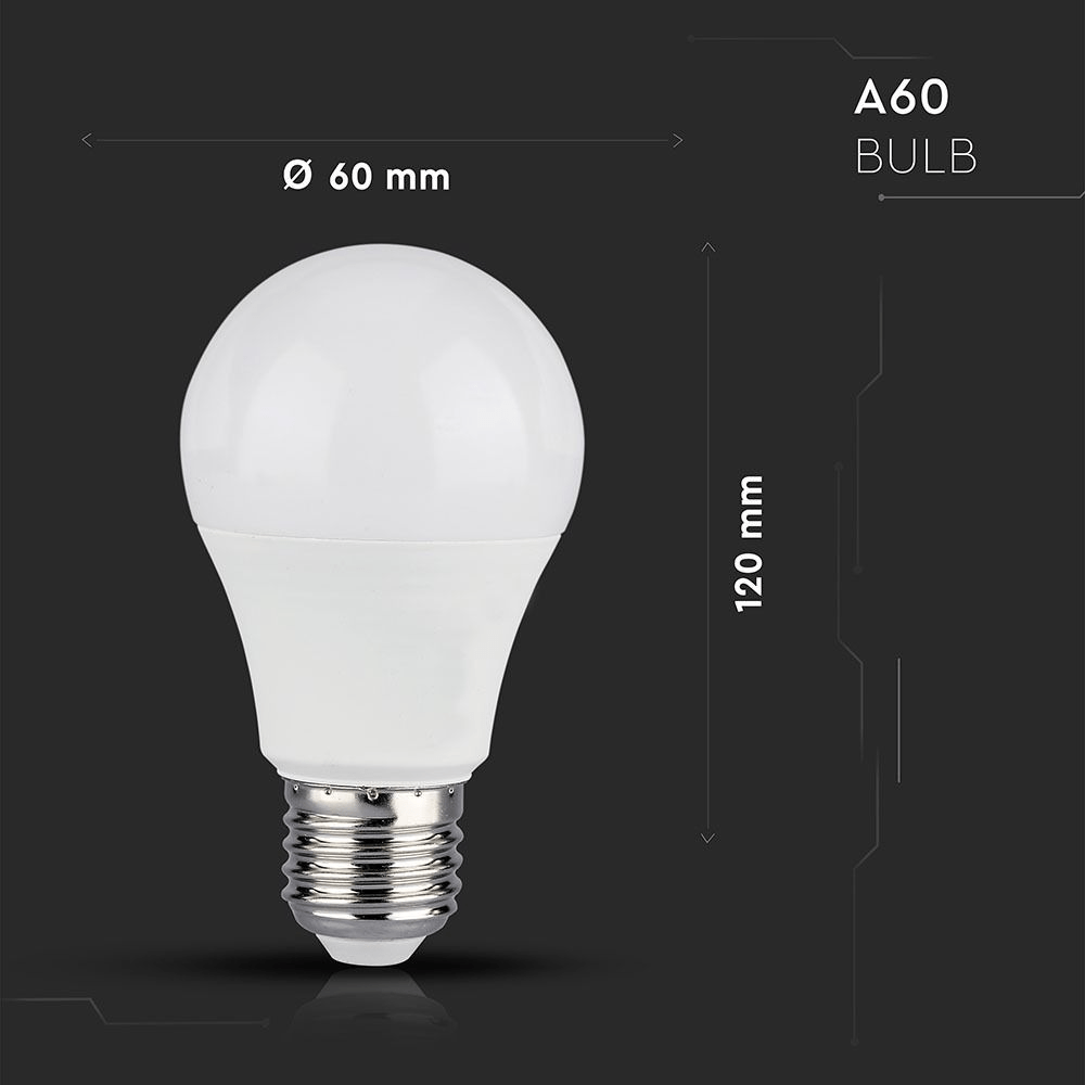 Smart Led Крушка 11W Е27 A60 VT-5113 V-TAC 2 SMART LED Wi-Fi Крушка 11W Е27 A60 VT-5113 V-TAC | AVStore