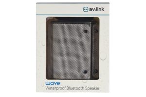 Водоустойчива Bluetooth преносима тонколонка AV:LINK Wave с вградена батерия, сива | AVStore