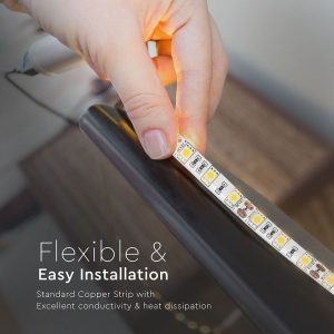 LED лента 10.8W/M RGB IP65 12V VT-5050-60 V-TAC ролка 5 метра | AVStore