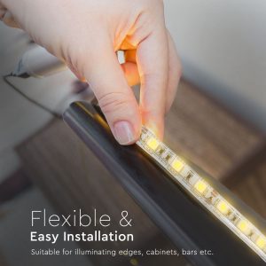 LED лента 7.2W/M 6000K IP65 24V двойно PCB VT-2835-120 V-TAC ролка 10 метра | AVStore