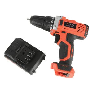 Акумулаторен ударен винтоверт бормашина 18V комплект с куфар, 12 аксесоара, батерия | AVStore
