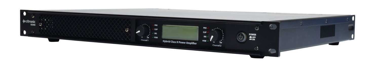 QTX H2400 172.124UK – 3 Професионален хибриден усилвател QTX H2400 | AVStore