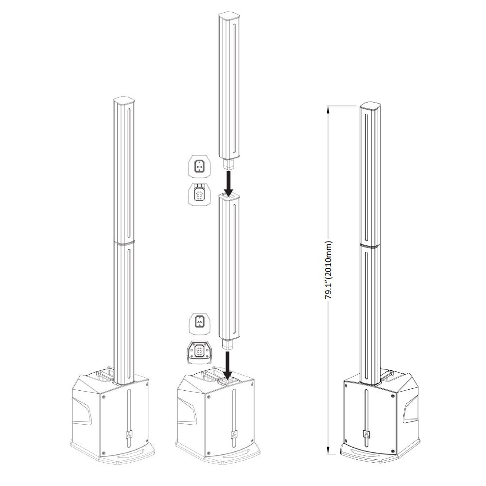 1163900022 AVANTE AS8 Професионална активна аудио система Line Array AVANTE AS8 | AVStore