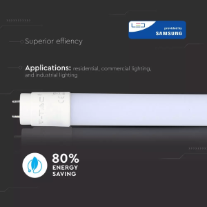 LED пура 150см. 22W 6400K T8 G13 Samsung VT-152 V-TAC | AVStore
