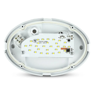 LED плафон бял 8W 3000K овален VT-8014 V-TAC | AVStore