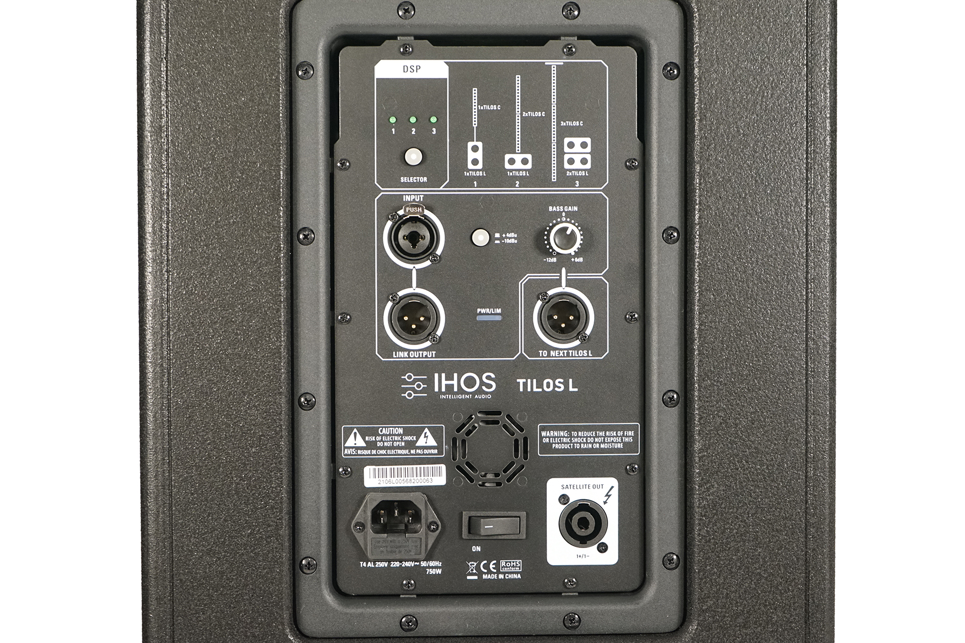 L006023 IHOS TILOS L LINE-ARRAY 1000W 3 Активна line-array система IHOS Tilos L 1000W | AVStore