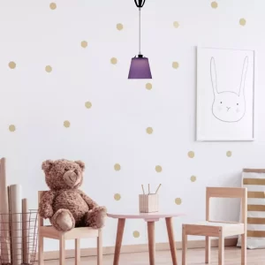 LED пендел хром лилав абажур 7W 4000K V-TAC VT-1036 | AVStore