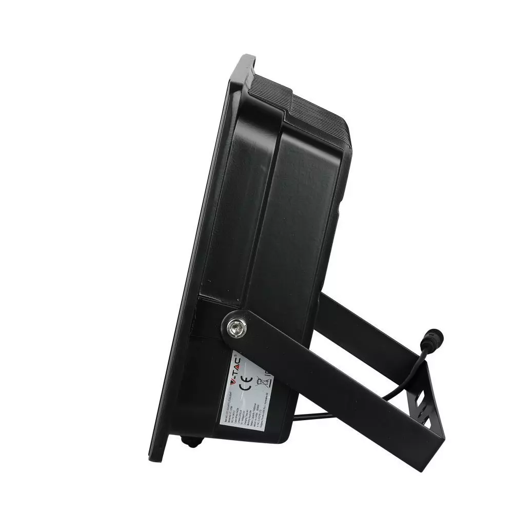 8576 LED соларен прожектор 35W 4000K VT-100W черен 3 LED соларен прожектор 35W 4000K VT-100W черен | AVStore