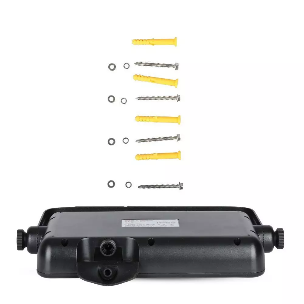 8674 LED соларен прожектор 10W 4000K VT-788-10 черен 1 LED соларен прожектор 10W 4000K VT-788-10 черен | AVStore