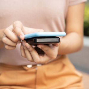 Външна батерия с безжично зареждане V-TAC 5000mAh Wireless Fast Charge 15W | AVStore