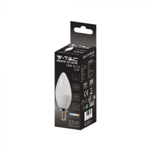 LED крушка 3.7W E14 3000K VT-1818 V-TAC | AVStore