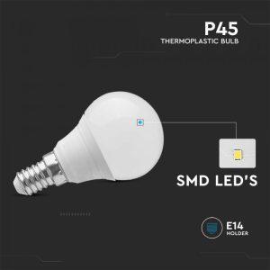 LED крушка 4.5W E14 3000K VT-1880 V-TAC | AVStore
