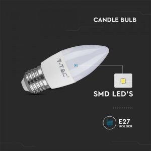 LED крушка 4.5W E27 4000K VT-1821 V-TAC | AVStore