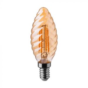 LED крушка 4W E14 2200K филамент VT-1948 V-TAC | AVStore