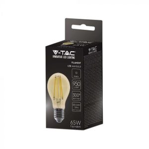 LED крушка 10W E27 2200K филамент VT-2028 V-TAC | AVStore