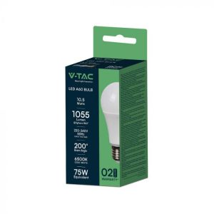 LED крушка 10.5W E27 6500K VT-2112 V-TAC | AVStore