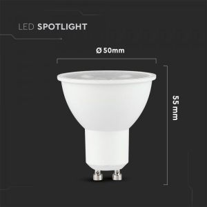 LED луничка 7.5W GU10 4000K Samsung чип VT-292 V-TAC | AVStore