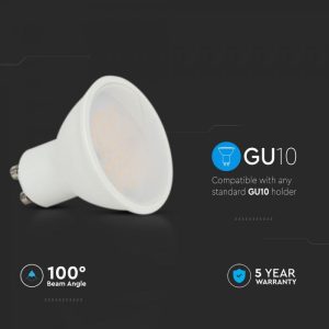LED луничка 10W GU10 6500K Samsung чип VT-271 V-TAC | AVStore