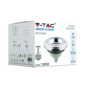 LED луничка 12W AR111 3000K VT-1112 V-TAC GU10 | AVStore