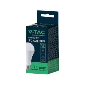 LED крушка аварийна 15W A90 4000K VT-51015 V-TAC E27 | AVStore