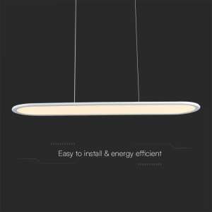 LED пендел висящ 24W 4000K V-TAC VT-7821 бял | AVStore