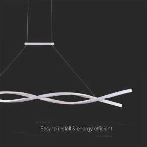 LED пендел висящ 30W 4000K V-TAC VT-7822 бял | AVStore