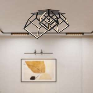 LED пендел 46W 3000K V-TAC VT-7921 черен | AVStore