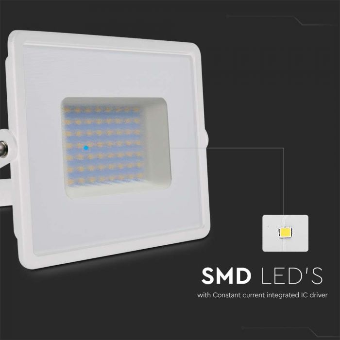 215962-i1_1 LED прожектор 50W 6500K SMD чип VT-4051 V-TAC бял | AVStore