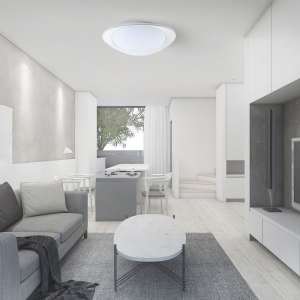 LED плафон елипса 60/30W 3в1 с дистанционно управление VT-8568 V-TAC бял | AVStore