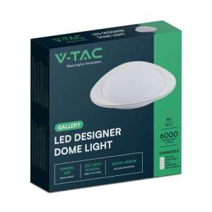 LED плафон елипса 60/30W 3в1 с дистанционно управление VT-8568 V-TAC бял | AVStore