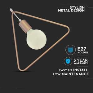 Пендел златен триъгълник V-TAC VT-7321 | AVStore