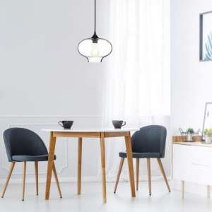 Стъклен пендел прозрачна сфера Ø265mm V-TAC VT-7229 | AVStore