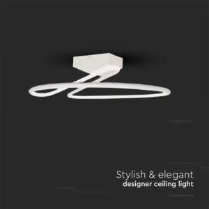 LED пендел бял кръг 24W 4000K V-TAC VT-7785 | AVStore