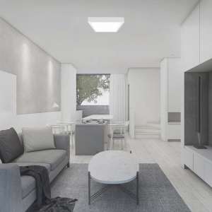 LED плафон квадратен 30W 3000K VT-8630 V-TAC бял | AVStore