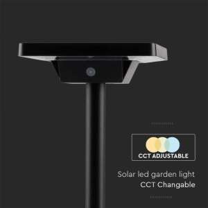 LED соларна лампа 2W 3IN1 VT-4102 V-TAC черна | AVStore