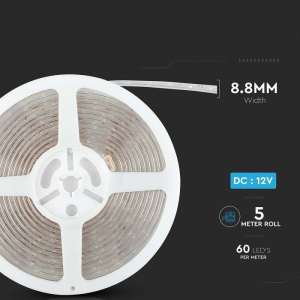 LED лента 4.2W/M 3000K IP65 12V VT-3528-60 V-TAC ролка 5 метра | AVStore