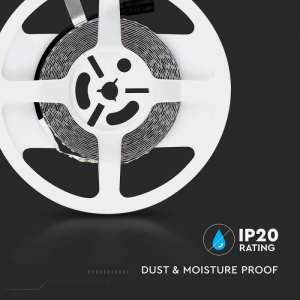 LED лента 8W/M 4000K IP20 12V VT-3528-120 V-TAC ролка 5 метра | AVStore