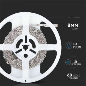 LED лента /комплект/ 7W/M RGB IP20 VT-5050-60 V-TAC ролка 5 метра | AVStore