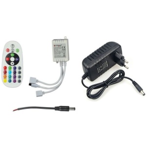 LED лента комплект 4.8/M RGB IP20 VT-5050-300 V-TAC 2 ролки по 5 метра | AVStore