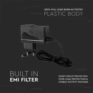 LED захранване V-TAC 12V 18W IP44 VT-23019 | AVStore