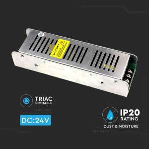 LED захранване V-TAC димиращо 24V 150W IP20 VT-20155D | AVStore