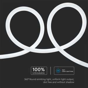 LED лента флекс 6500K 12W/M IP20 24V VT-551 V-TAC ролка 10 метра | AVStore