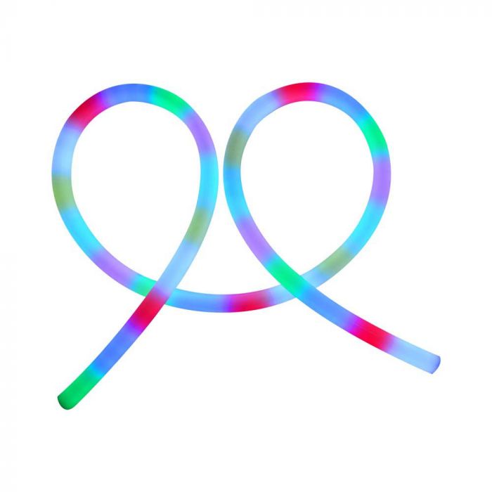 LED лента MAGIC RGB флекс 10W/M IP20 24V VT-561 V-TAC ролка 5 метра | AVStore