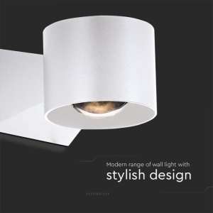 LED стенна лампа 5W 4000K VT-1179 V-TAC бяло | AVStore